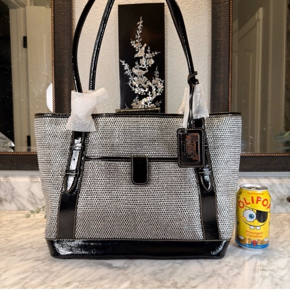 Maxx New York Black and Silver Women's Tote Bag NWOT. - Picture 10 of 10